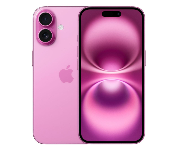 APPLE iPhone 16 128GB Różowy - 1277919 - zdjęcie